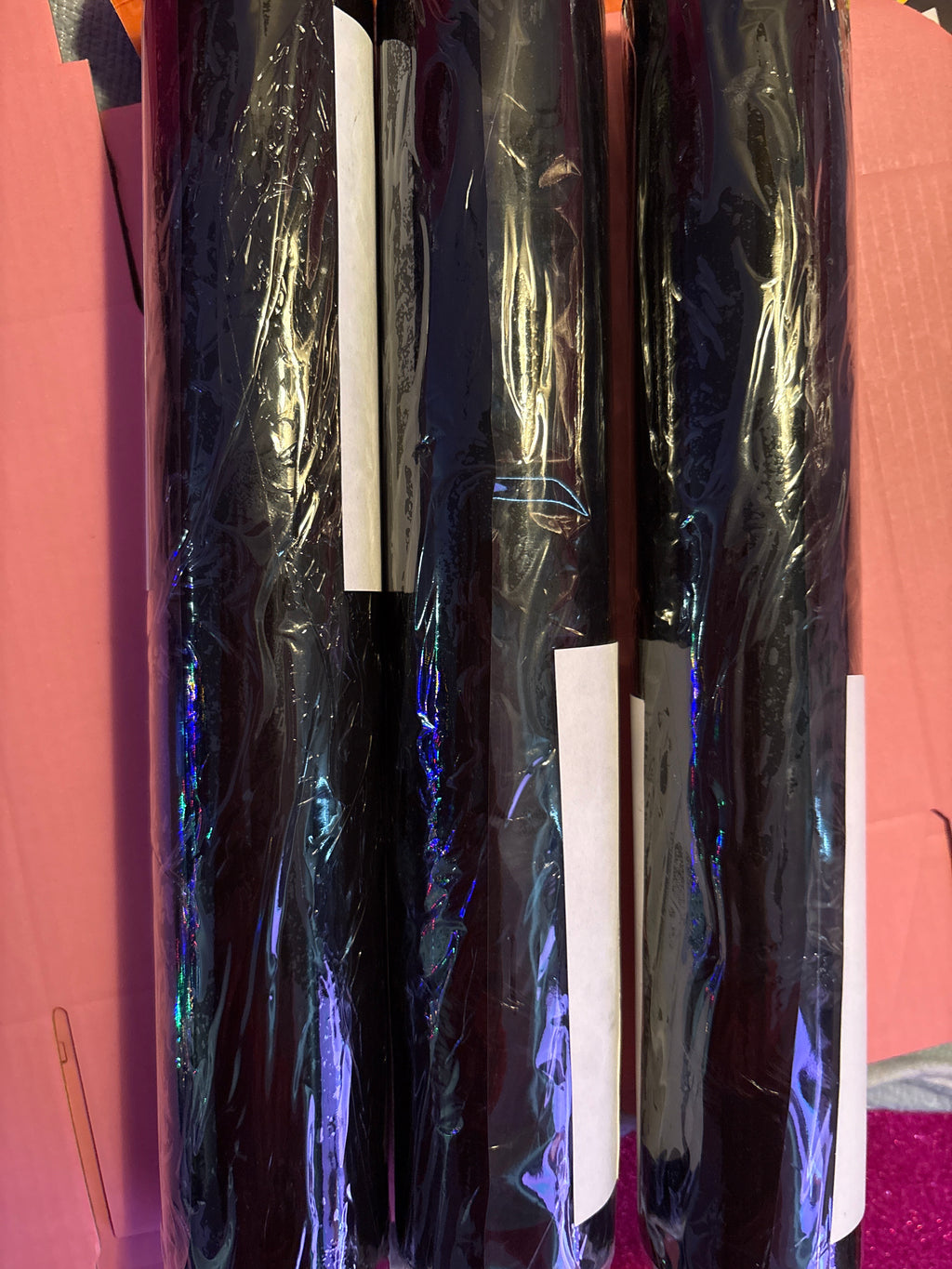 Plastic black body wrap