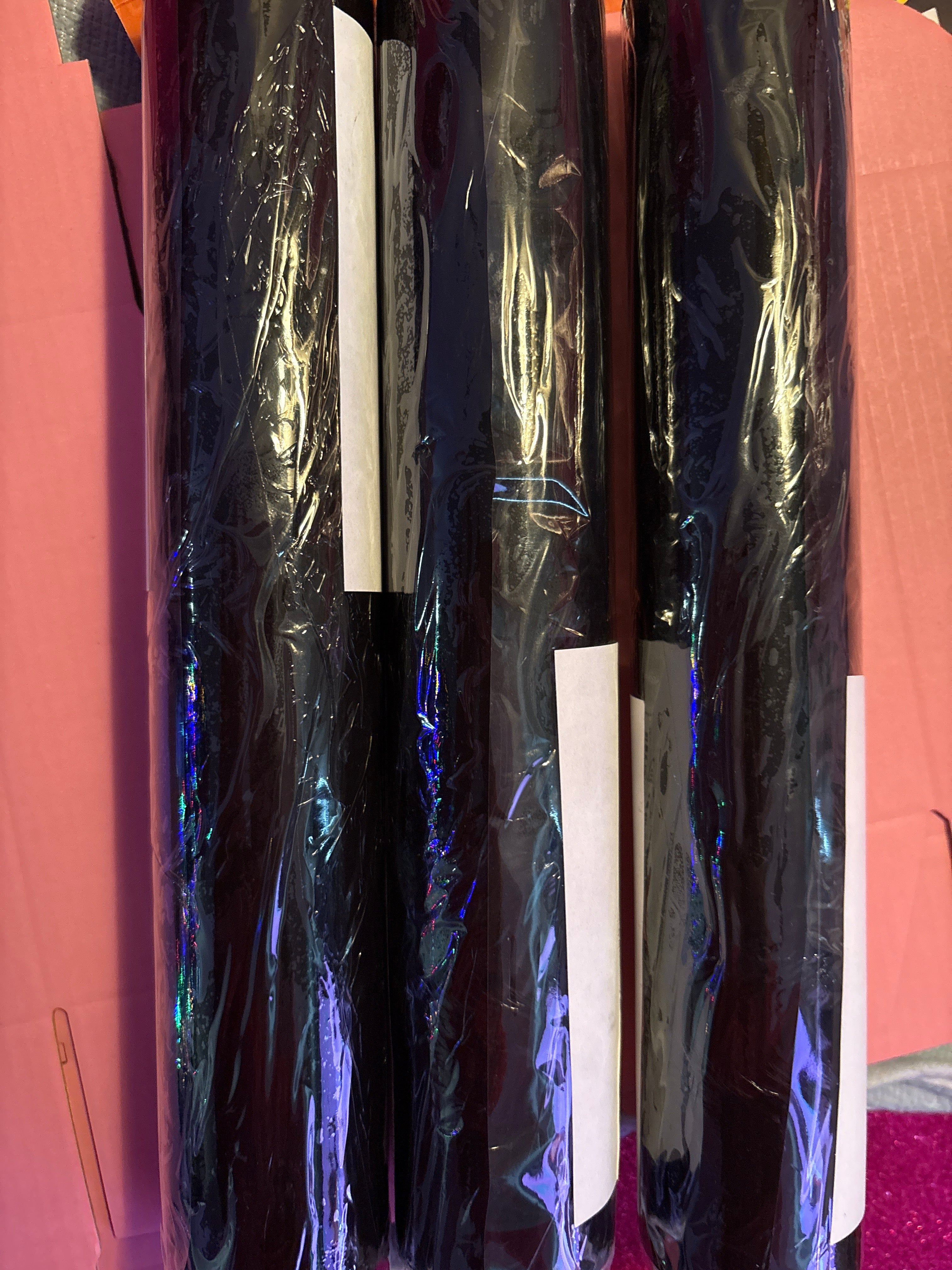 Plastic black body wrap