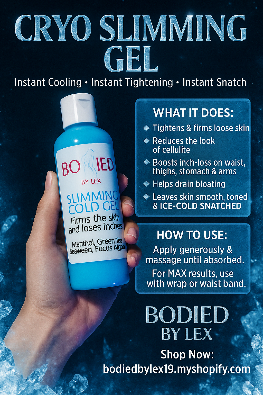 5oz 🥶Firming COLD GEL